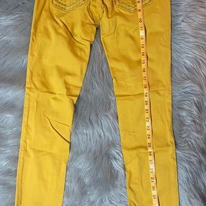 Gold miss me jeans